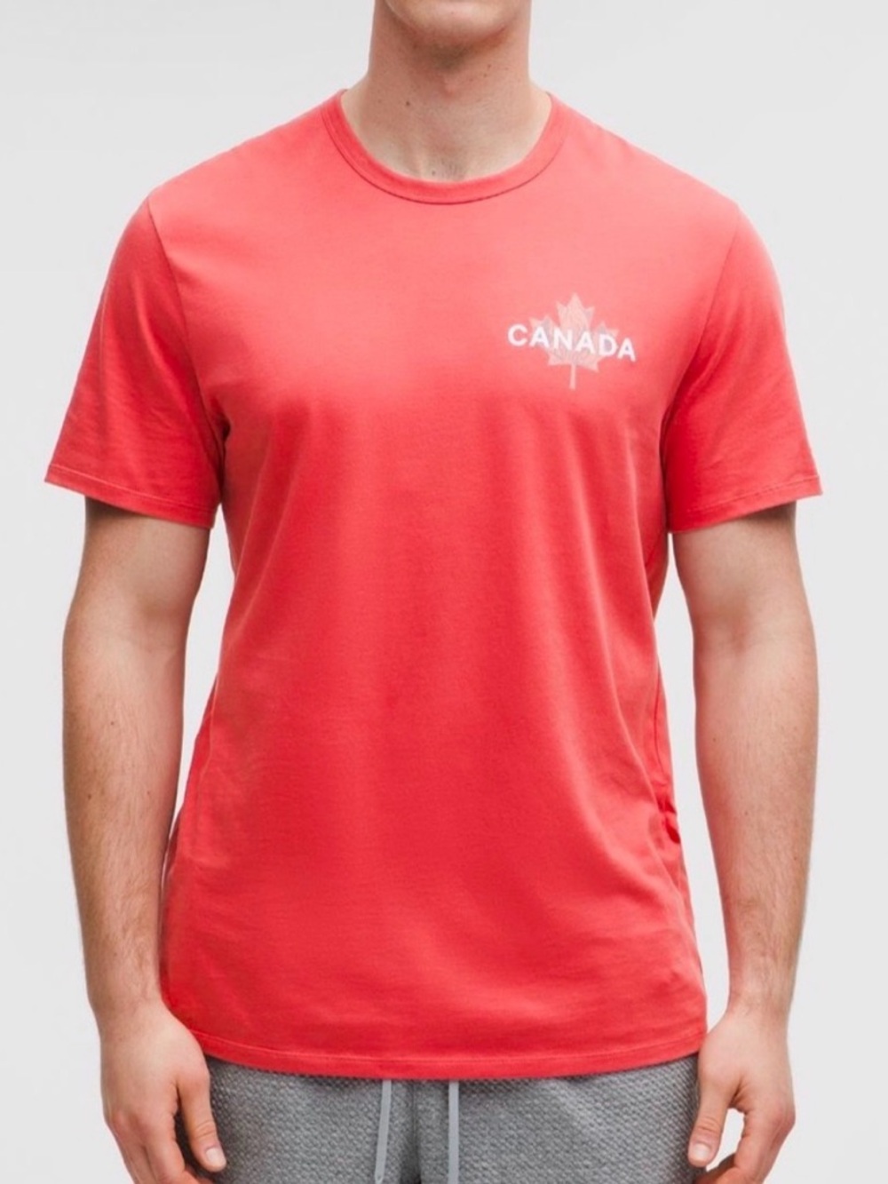 Lululemon Cotton Jersey Graphic T-Shirt *TCR, Red, M
